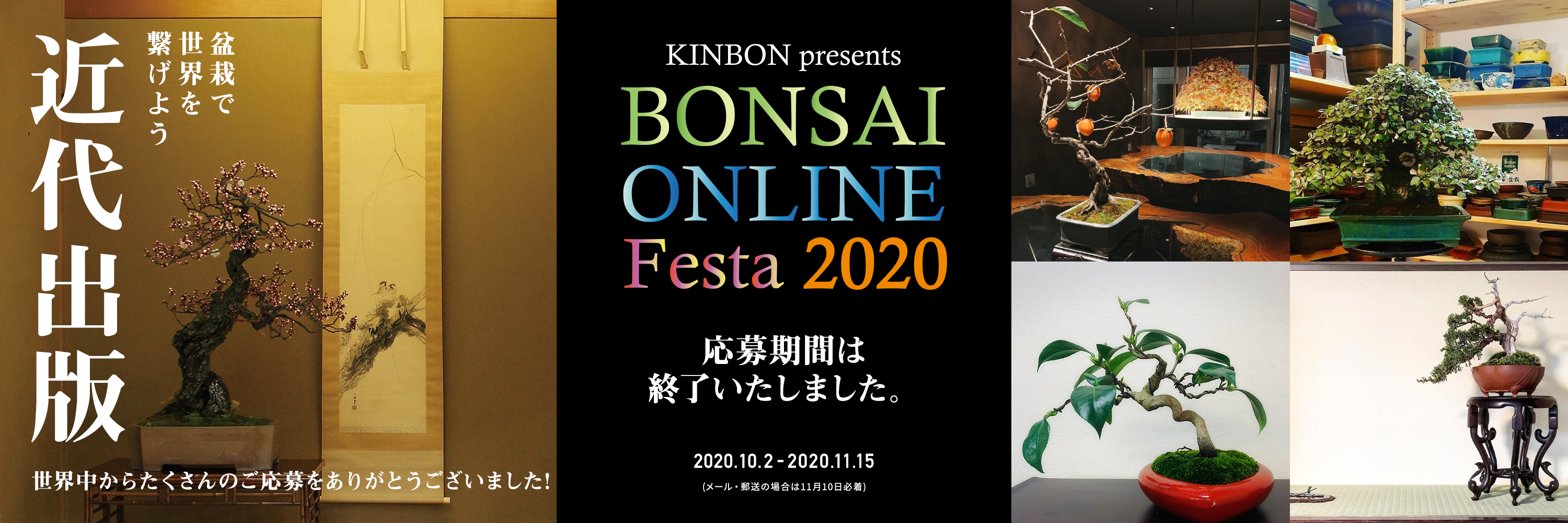 BONSAI ONLINE Festa 2020 結果発表