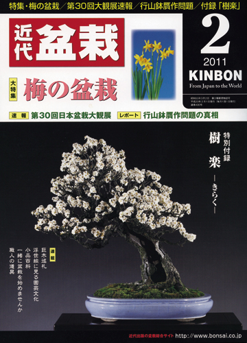 月刊「近代盆栽」2011年2月号
