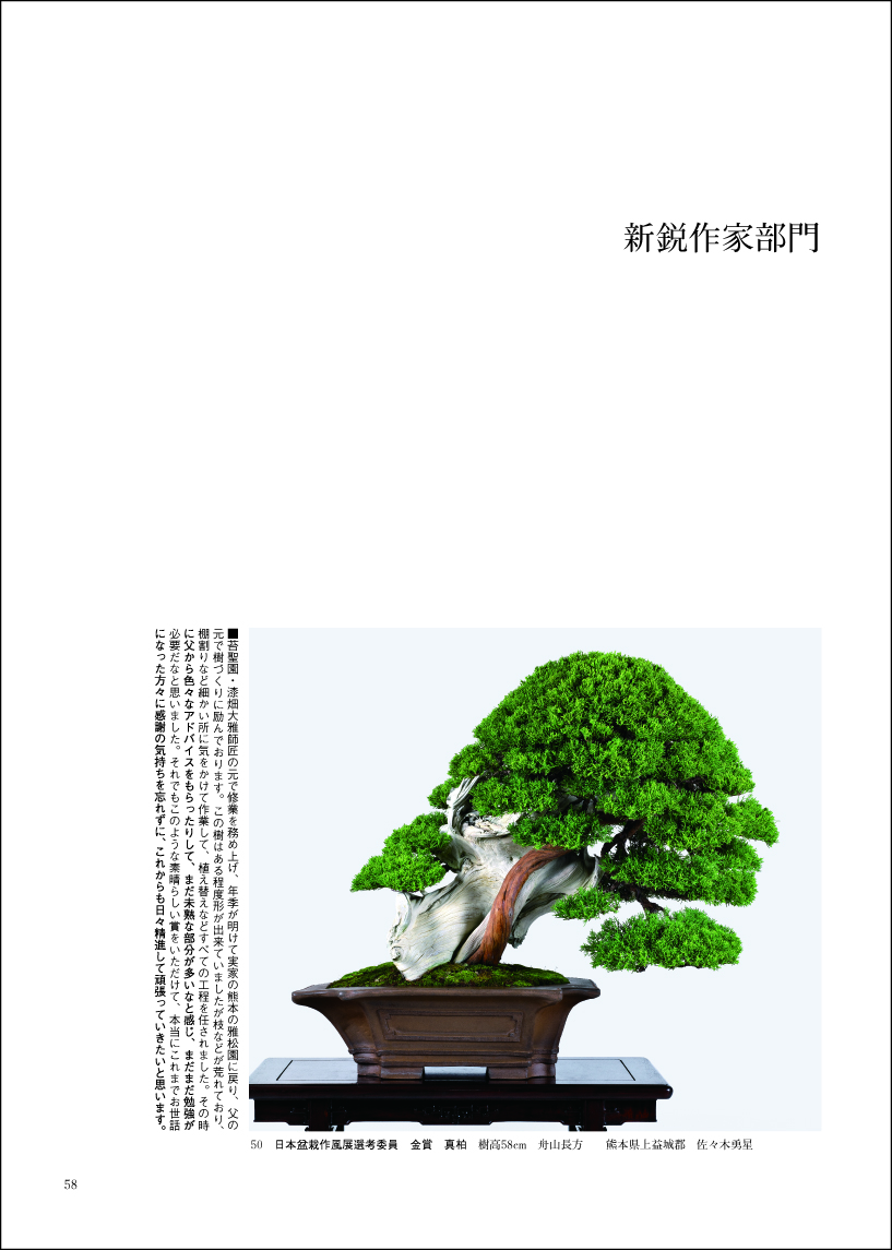 第48回 日本盆栽作風展 記念帖 | 盆栽、盆栽書籍、盆栽鉢の通販