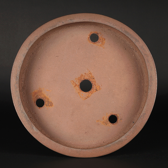 植木鉢　舟山 舟山鋲打丸鉢 | 盆栽、盆栽書籍、盆栽鉢の通販│近代出版