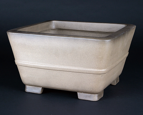 烏泥胴紐正方鉢【陶青元制】