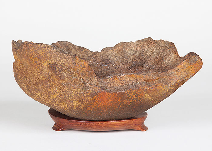 本鞍馬石　盆栽鉢　奥 14×6 右 16×10 鉢 本鞍馬石盆栽鉢奥 14×6 右 16×10 鉢