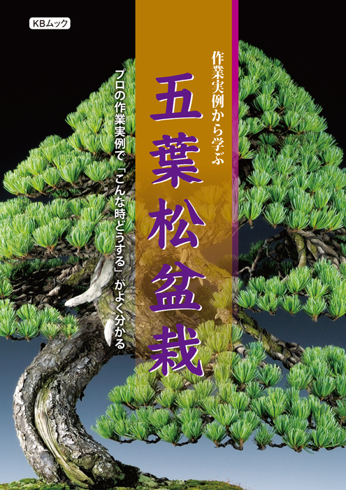 盆栽メジャー樹種 黒松・五葉松・真柏をとことん知る3冊セット