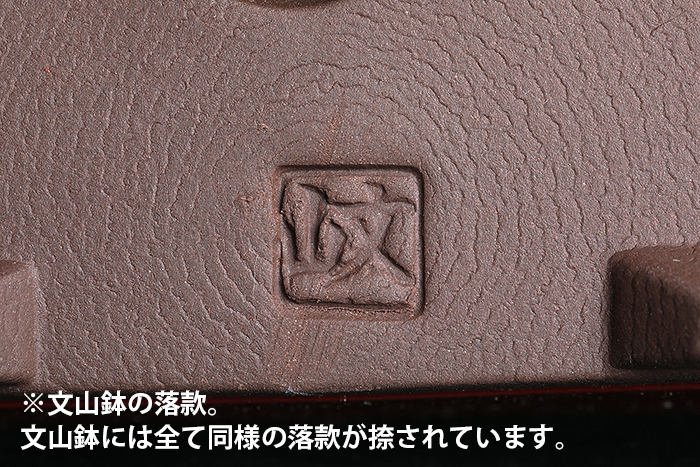 瀬戸焼文山窯朱泥鉢3点セット | 盆栽、盆栽書籍、盆栽鉢の通販