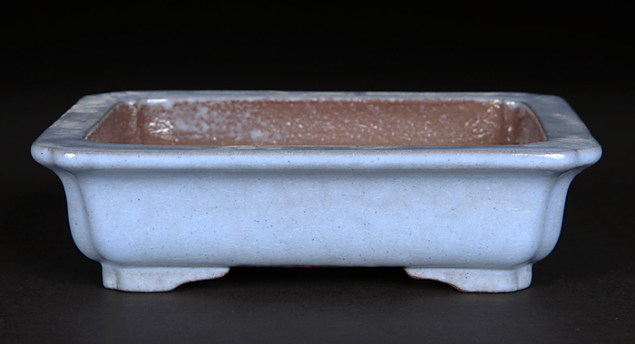 品質保証付 盆栽鉢 時代盆栽鉢水庄園雲足枠有長方鉢 - 美術品 品質保証付 盆栽鉢 時代盆栽鉢水庄園雲足枠有長方鉢 - 美術品