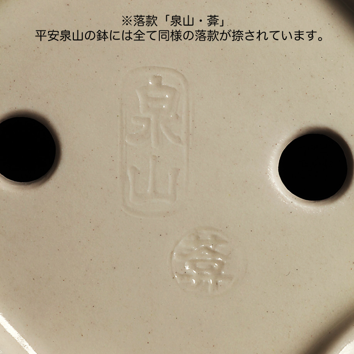 平安泉山赤絵祥瑞図木瓜式鉢(小) | 盆栽、盆栽書籍、盆栽鉢の