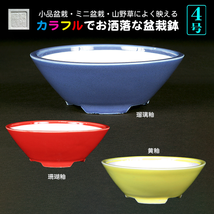 静和富造4号切立丸鉢