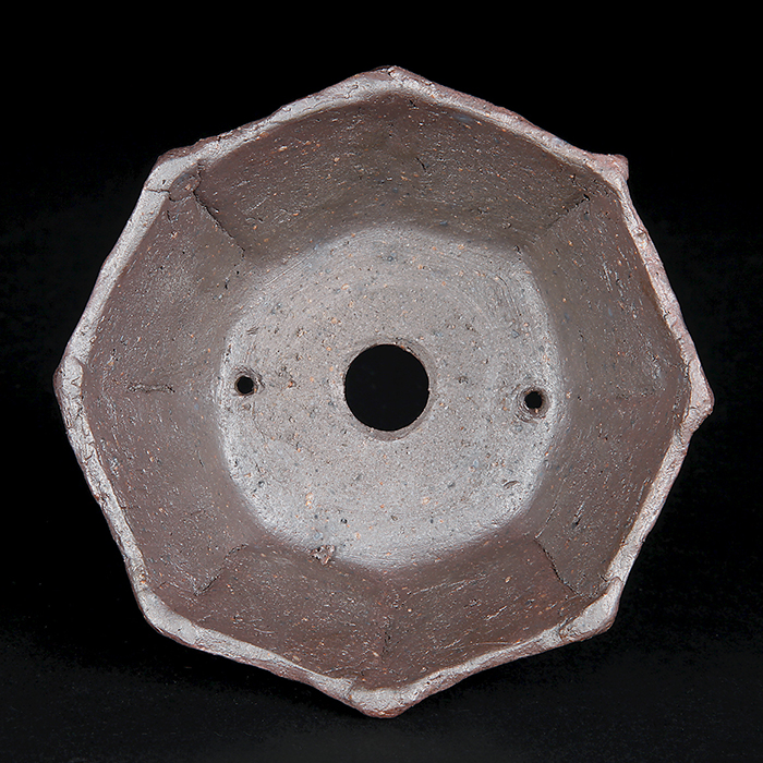 誠山窯・片岡美津江作 八角鉢 | 盆栽、盆栽書籍、盆栽鉢の通販