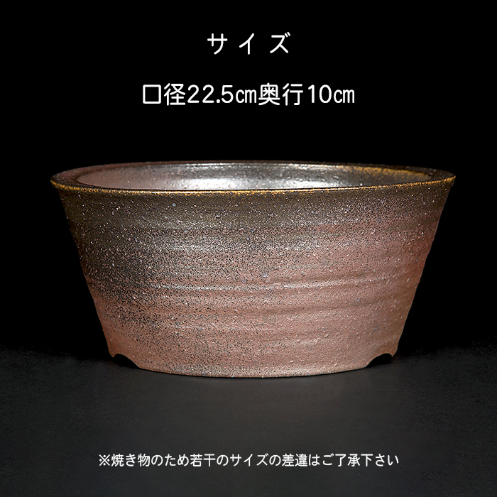 凡才外縁丸鉢 | 盆栽、盆栽書籍、盆栽鉢の通販│近代出版