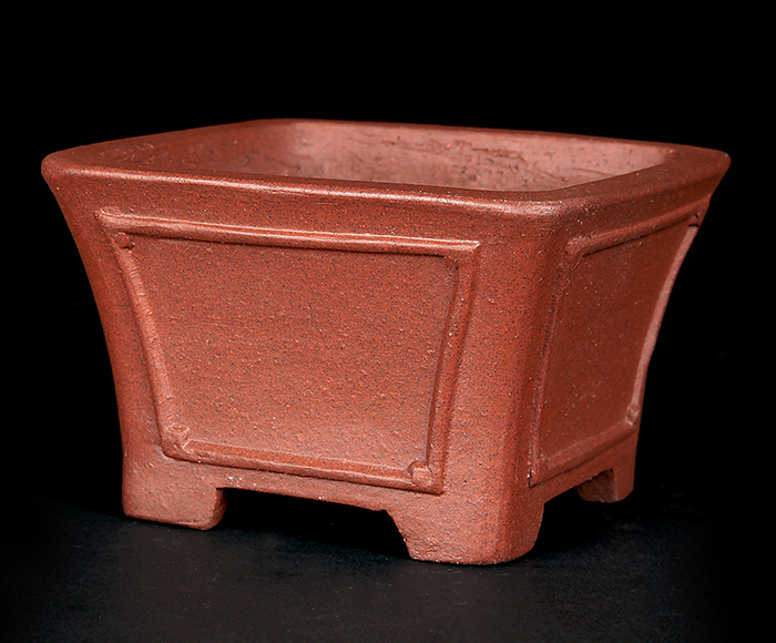 美芸　正方　盆栽鉢 盆栽鉢紹介！常滑作家 平田美芸鉢 Tokoname Bigei Bonsaipot