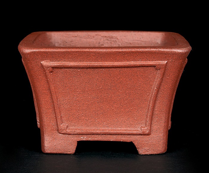 大型　広東盆栽鉢 柴勝額面正方鉢 | 盆栽、盆栽書籍、盆栽鉢の通販│近代出版