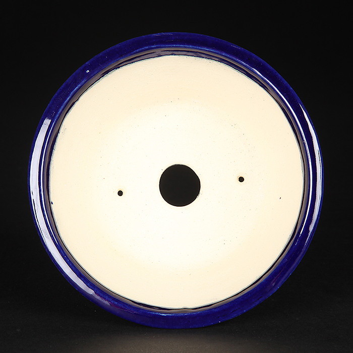 鴻陽瑠璃ピンク結晶釉丸鉢 | 盆栽、盆栽書籍、盆栽鉢の通販│近代出版