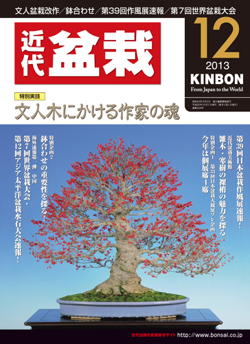 月刊「近代盆栽」2013年12月号