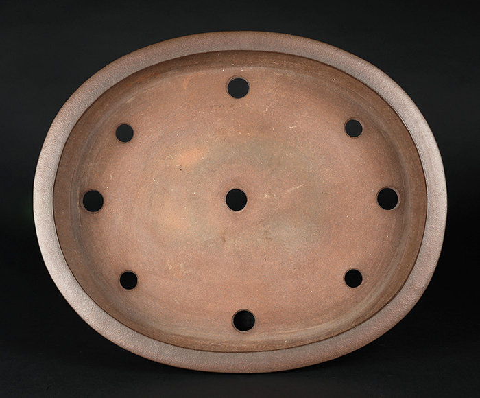 盆栽鉢　楕円 楽天市場】盆栽鉢 福峰 楕円鉢 【作家鉢 盆栽小鉢 ギフト お買い得商品