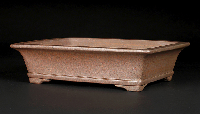 裕士外縁下紐長方鉢