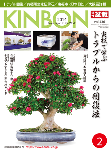 月刊「近代盆栽」2014年2月号